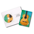 CD-4 Spanish Guitar Music Greeting Cards